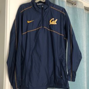 Nike Berkeley 1/4 zip rain jacket/ windbreaker
